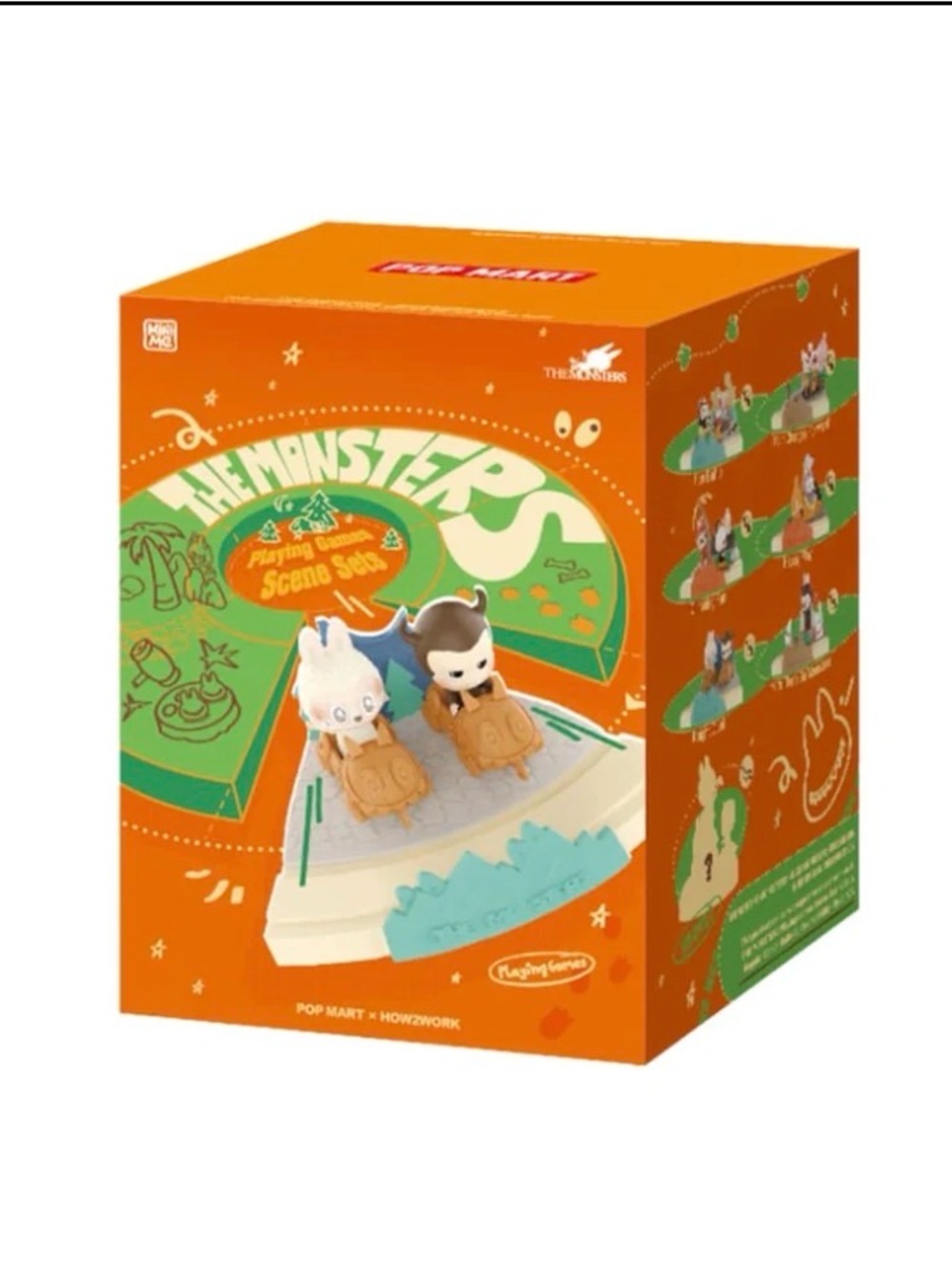 POPMART LABUBU THE MONSTERS Play Games Together Series Scene Confirmed Box
